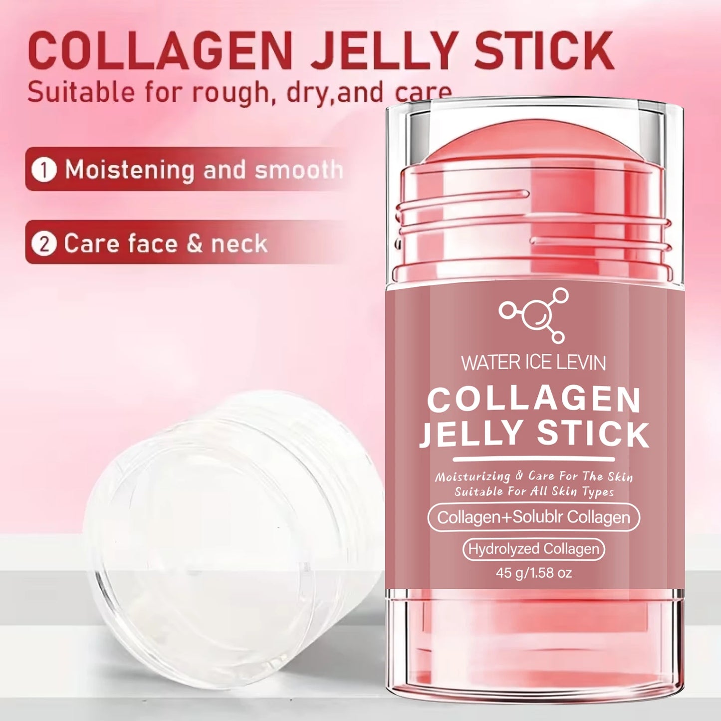 Glow Affair Collagen Jelly Stick | Hydrating Face Balm with Hyaluronic Acid + Vitamin C