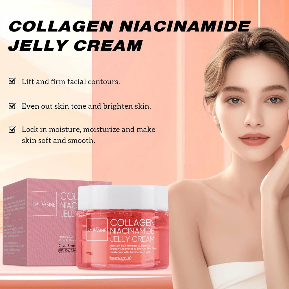 GlowAffair Collagen Jelly Glow Cream | Niacinamide + Deep Hydration