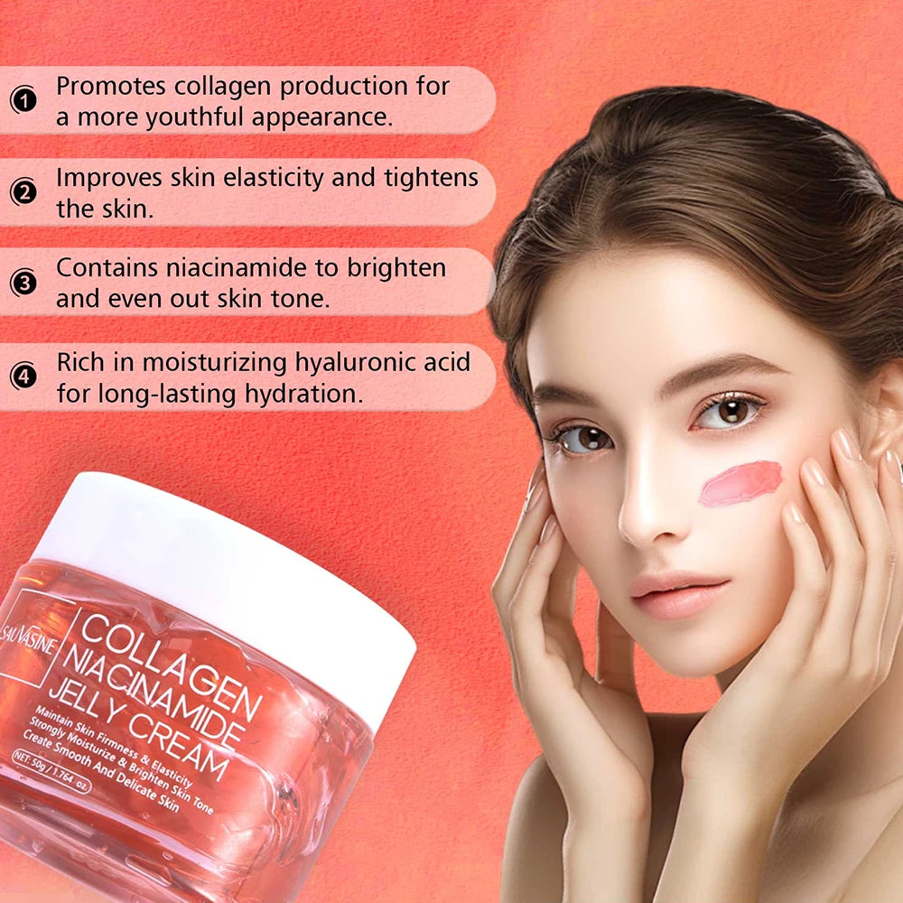 GlowAffair Collagen Jelly Glow Cream | Niacinamide + Deep Hydration