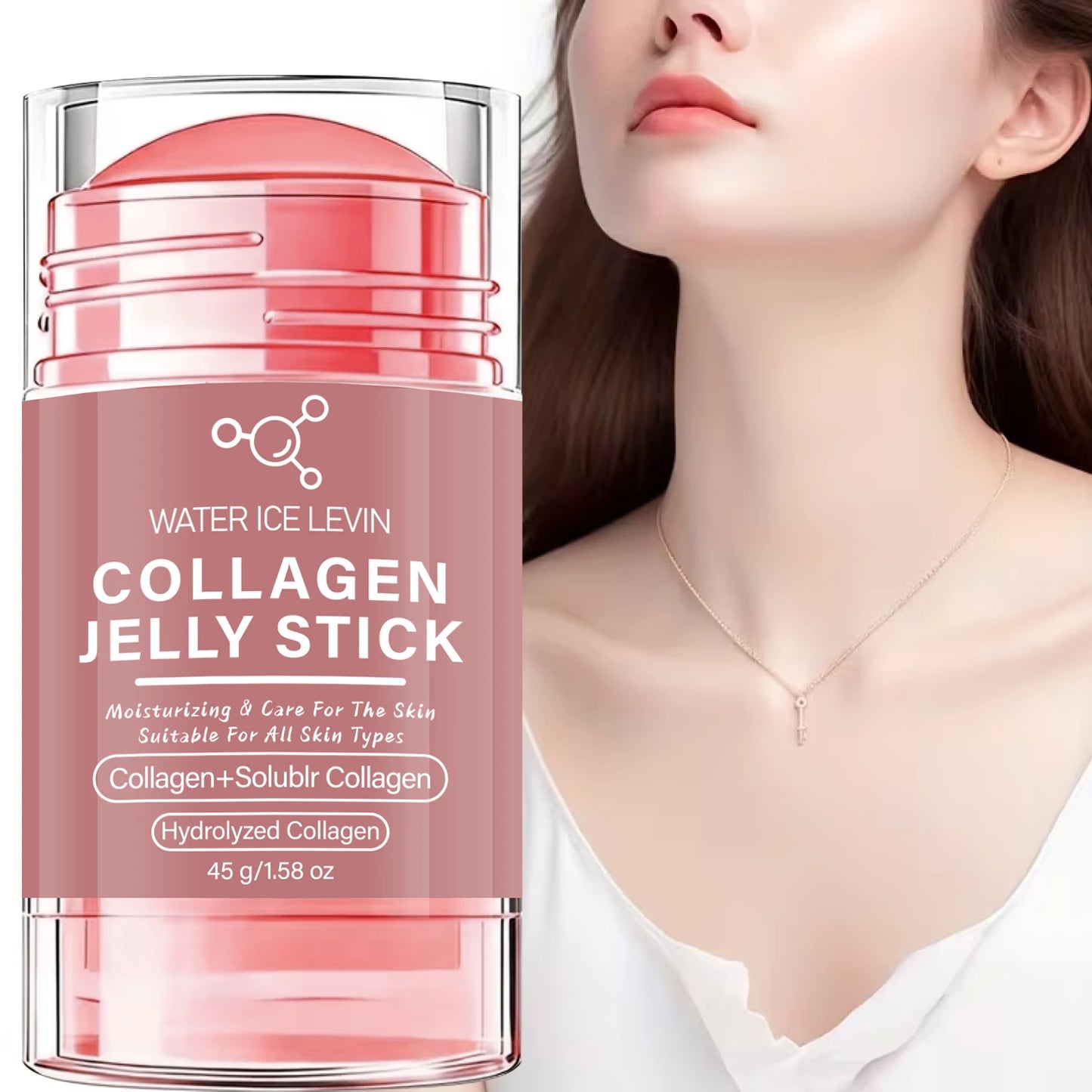 Glow Affair Collagen Jelly Stick | Hydrating Face Balm with Hyaluronic Acid + Vitamin C
