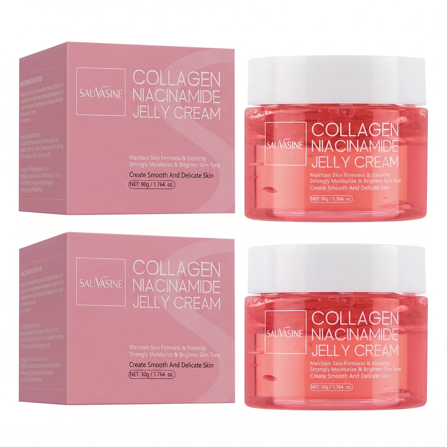 GlowAffair Collagen Jelly Glow Cream | Niacinamide + Deep Hydration