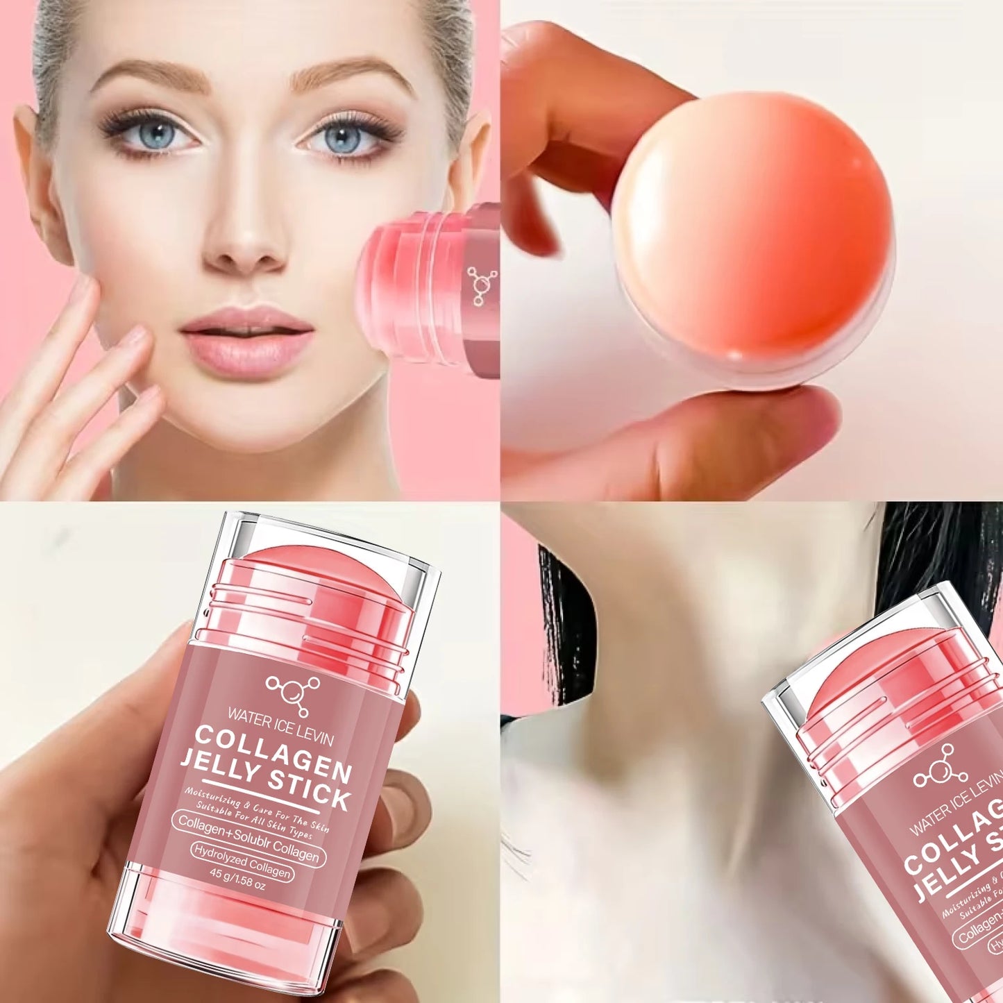 Glow Affair Collagen Jelly Stick | Hydrating Face Balm with Hyaluronic Acid + Vitamin C