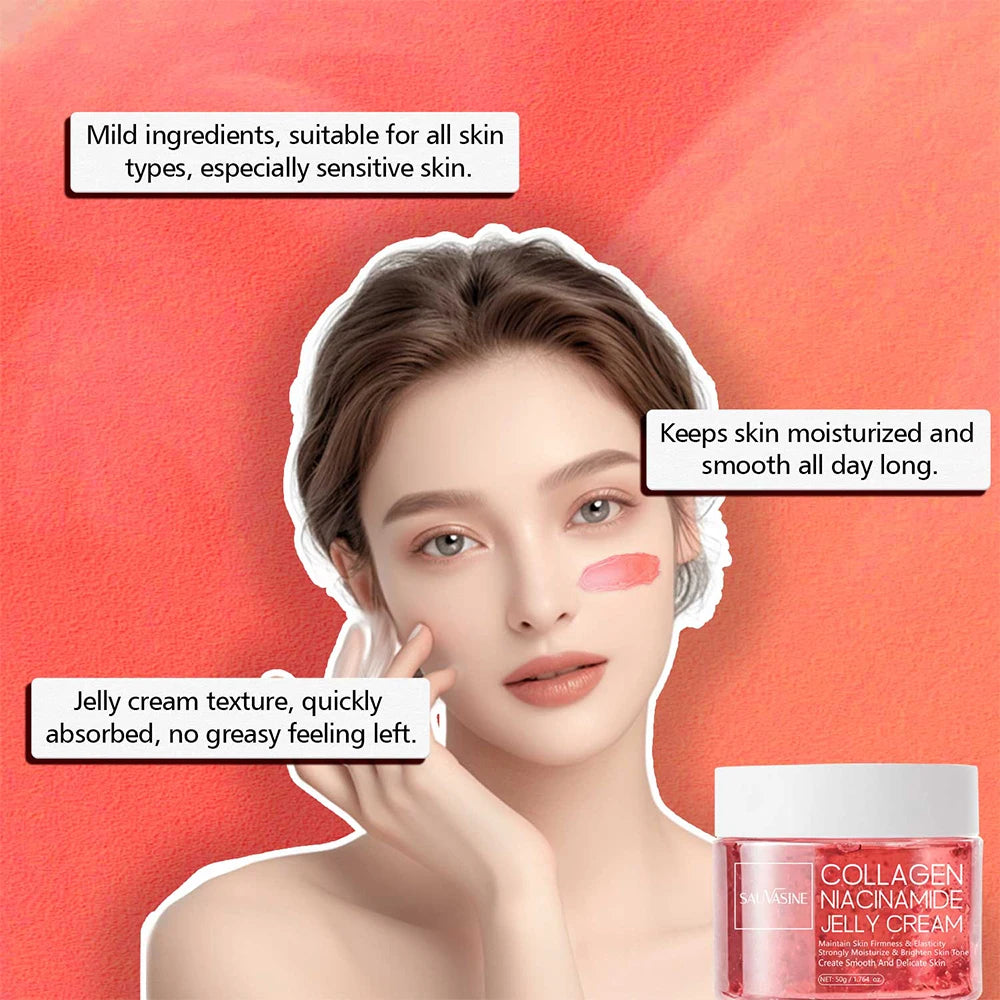 GlowAffair Collagen Jelly Glow Cream | Niacinamide + Deep Hydration